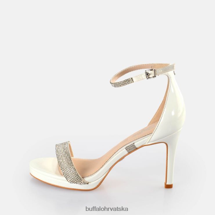 bijela Buffalo mary belle sandale na petu |sandale TDD6T355